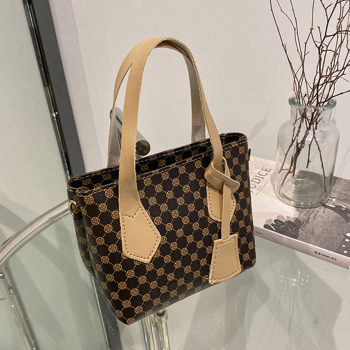 Jewelry WholesaleWholesale lattice Tote Bag New Fashion Handbag JDC-HB-Xinc001 Handbags 狮岭鑫 %variant_option1% %variant_option2% %variant_option3%  Factory Price JoyasDeChina Joyas De China