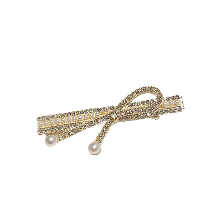 Wholesale hairpin alloy rhinestones JDC-HC-LanD007