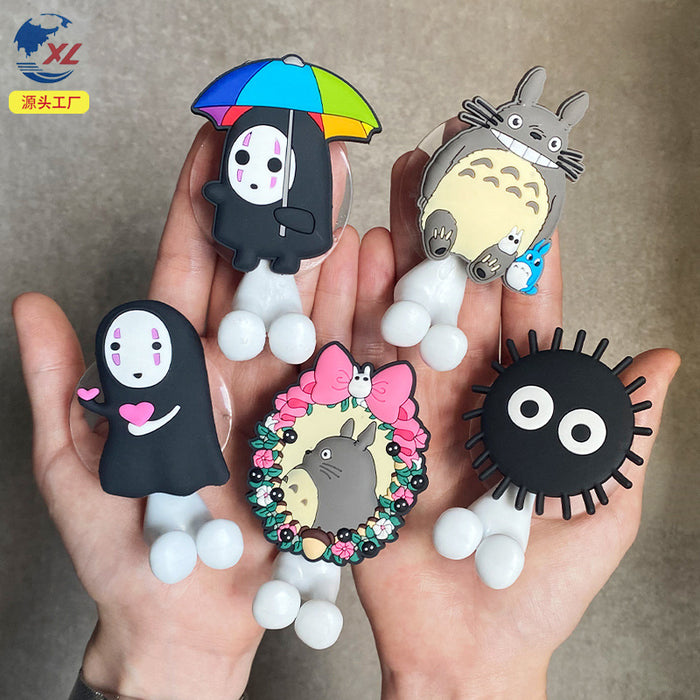 Wholesale Toothbrush Holder PVC Cute Cartoon Punch Free MOQ≥2 (M) JDC-THR-ZhiL003