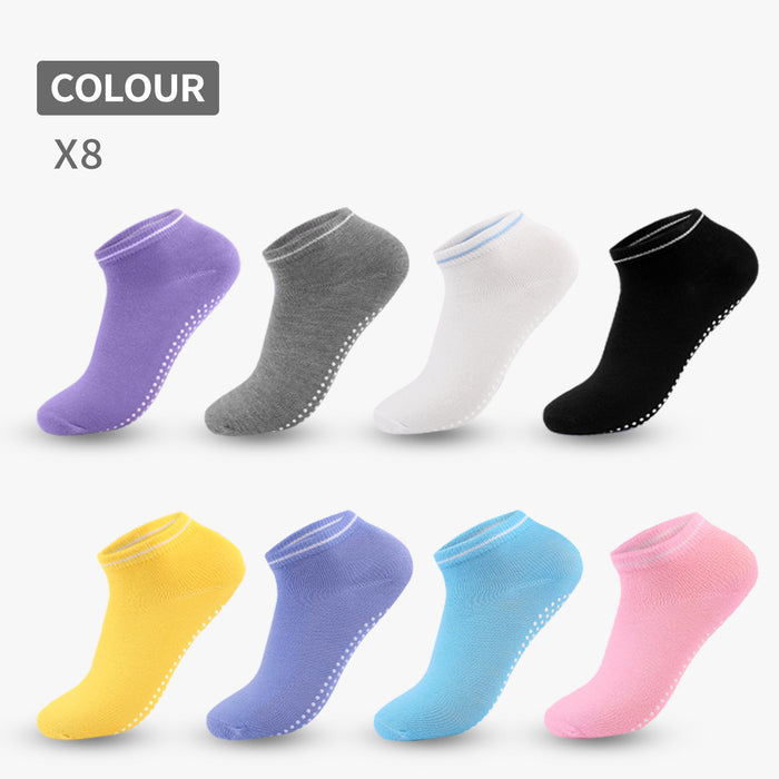 Wholesale Ladies Anti-Slip Yoga Socks Sports Silicone Socks JDC-SK-FengR002