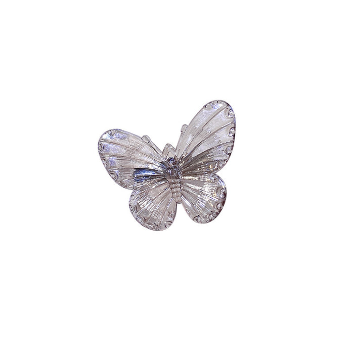 Jewelry WholesaleWholesale transparent black butterfly hairpin JDC-HC-i390 Hair Clips 溪南 %variant_option1% %variant_option2% %variant_option3%  Factory Price JoyasDeChina Joyas De China