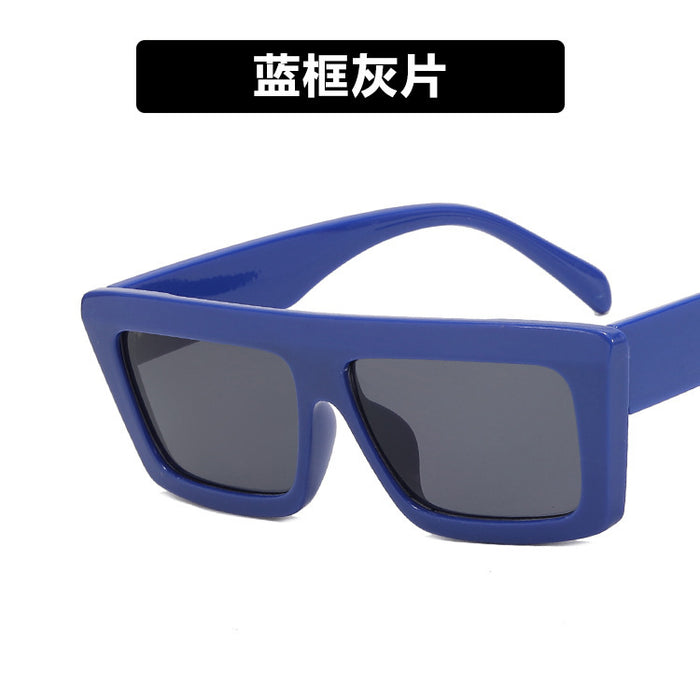 Jewelry WholesaleWholesale square blue sunglasses JDC-SG-PLS053 Sunglasses 普琳丝 %variant_option1% %variant_option2% %variant_option3%  Factory Price JoyasDeChina Joyas De China