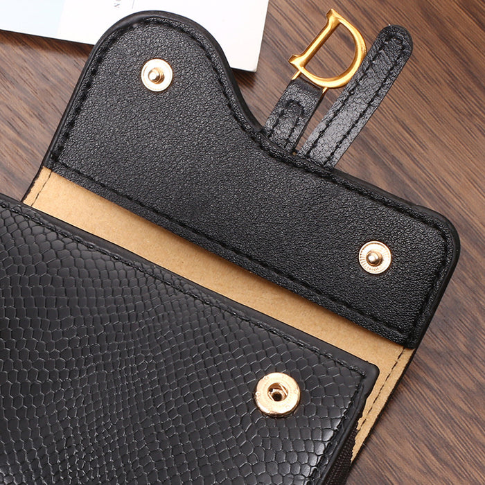 Wholesale Wallet PU Short Crocodile Pattern Multi-card Coin Purse (F) JDC-WT-Jinj005