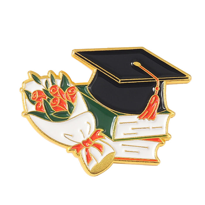 Wholesale Graduation Season Metal Memorial Balee Planted Classed Clason Breast JDC-BC-QiH002