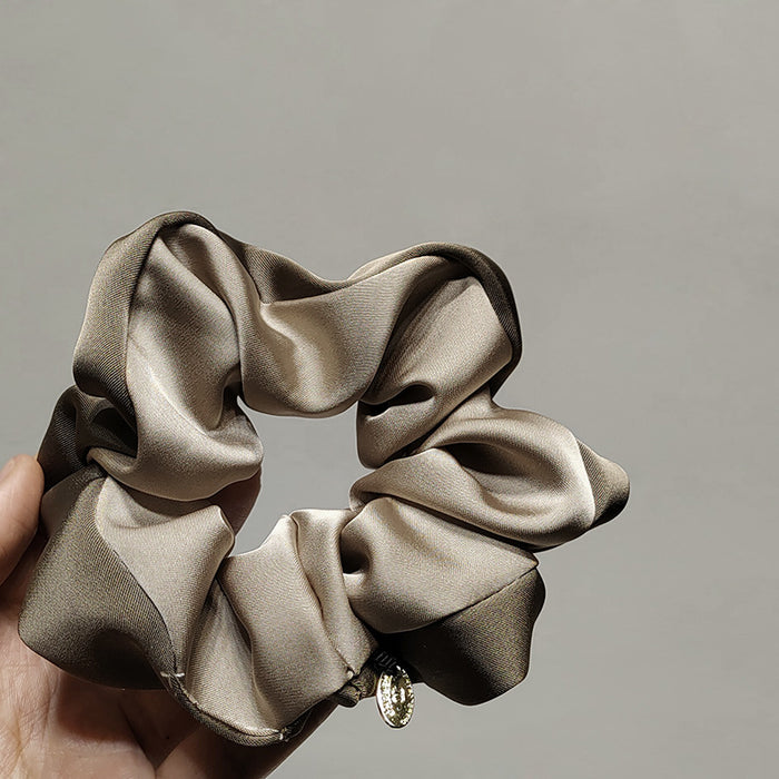 Wholesale Hair Scrunchies Fabric Satin Texture Temperament Elegant JDC-HS-TOC008