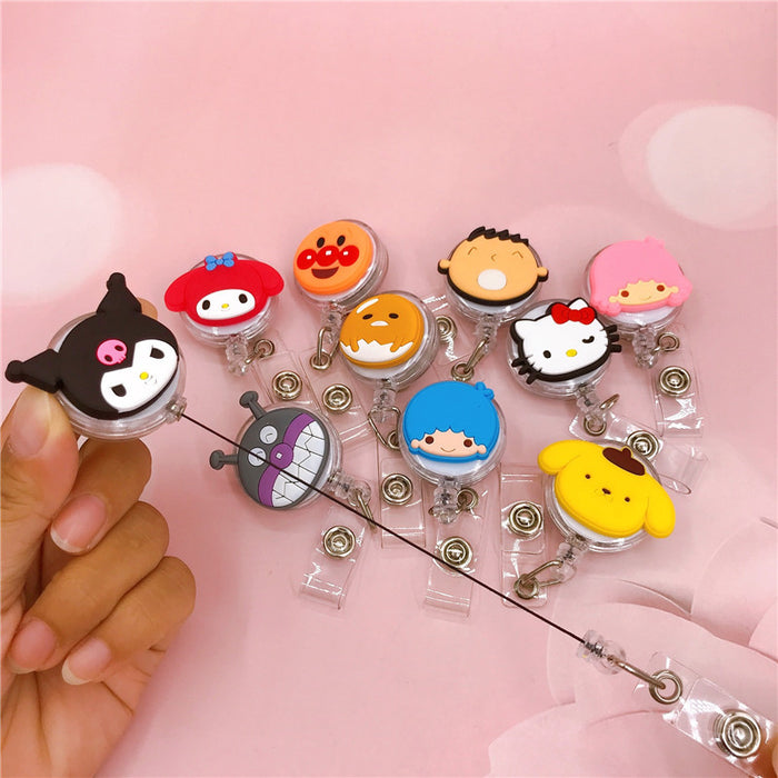 Jewelry WholesaleWholesale Cartoon Plastic Telescopic Keychain MOQ≥2 (M) JDC-KC-YaLL004 Keychains 娅蕾拉 %variant_option1% %variant_option2% %variant_option3%  Factory Price JoyasDeChina Joyas De China