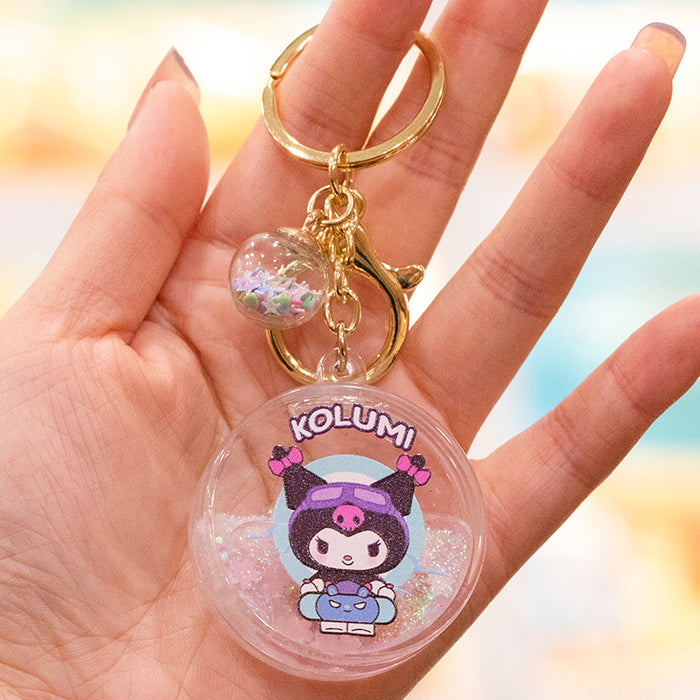 Wholesale keychain PVC soft acrylic pendant cute cartoon MOQ≥5 JDC-KC-HHY002