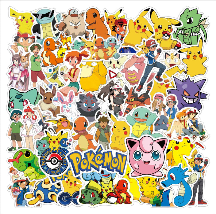 Wholesale Stickers PVC Waterproof Cute Cartoon Graffiti 50 Pieces (M) JDC-ST-XinP006