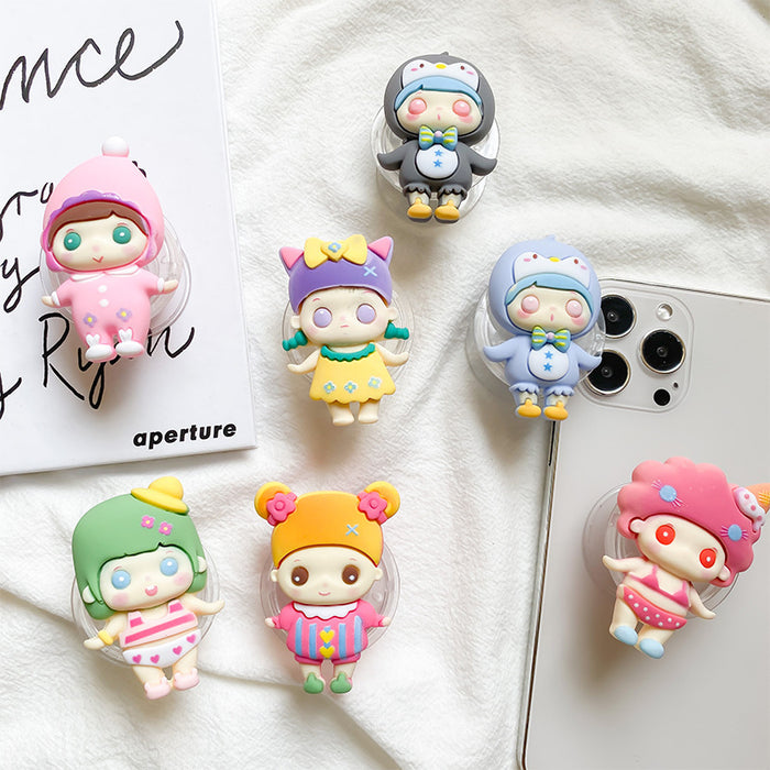 Wholesale Grips Cartoon Cute Phone Holder Mobile Phone Holder JDC-PS-Baiying007