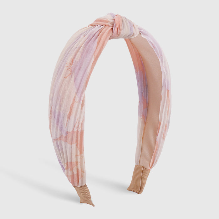 Wholesale Tie Dye Fabric Headband JDC-HD-Qiandi001