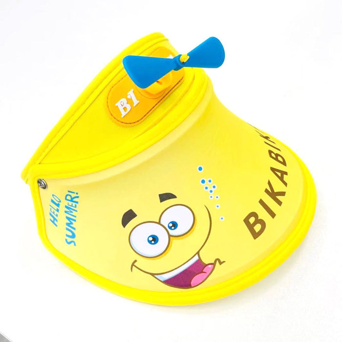 Jewelry WholesaleWholesale Children's Polyester Empty Top Hat Sun Hat Fan Cap JDC-FH-ShuaiR002 Fashionhat 帅睿 %variant_option1% %variant_option2% %variant_option3%  Factory Price JoyasDeChina Joyas De China