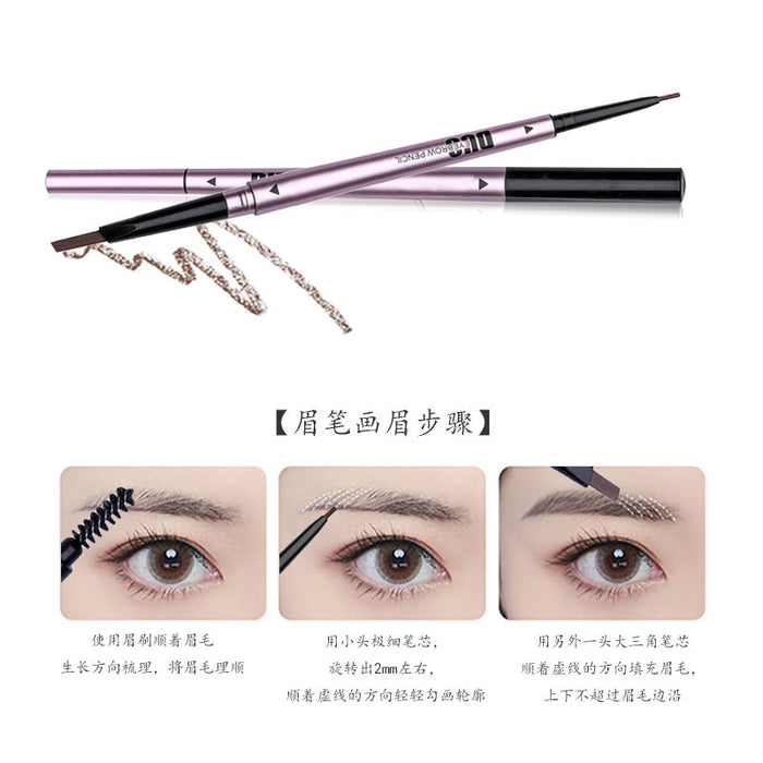 Jewelry WholesaleWholesale extremely fine 3D do not smudge double head rotating eyebrow pencil JDC-EP-Minf001 eyebrow pencil 闵妃 %variant_option1% %variant_option2% %variant_option3%  Factory Price JoyasDeChina Joyas De China