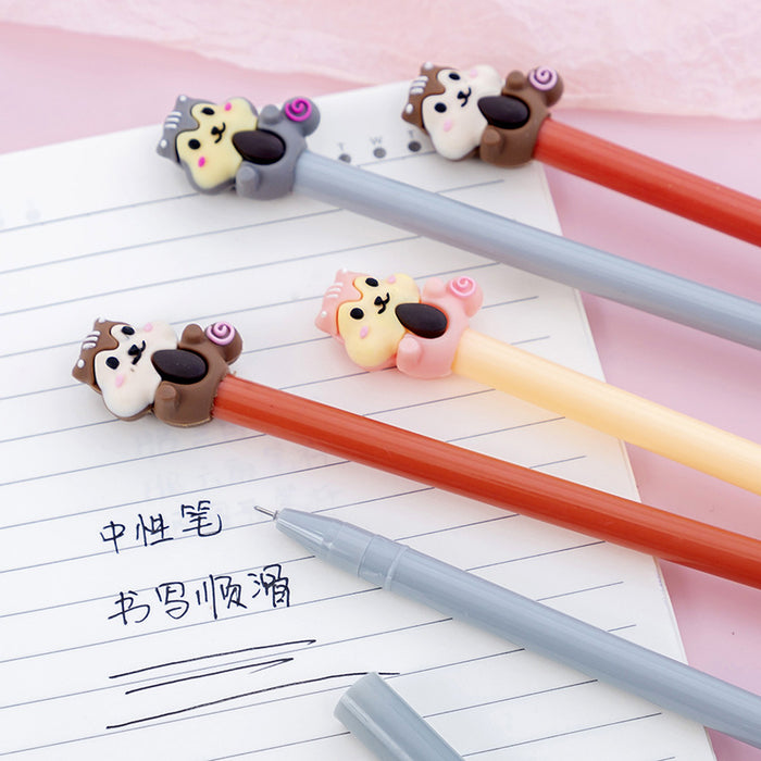 Wholesale Ballpoint Pen Plastic Cartoon Squirrel JDC-BP-XuF007