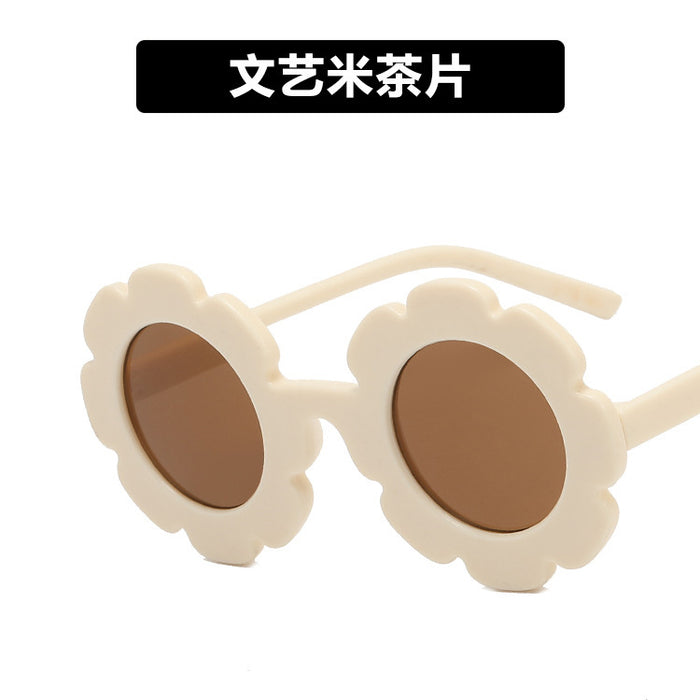 Jewelry WholesaleWholesale children flower sunglasses JDC-SG-PLS64 Sunglasses 普琳丝 %variant_option1% %variant_option2% %variant_option3%  Factory Price JoyasDeChina Joyas De China