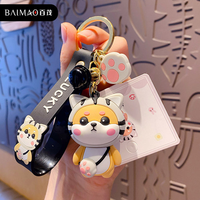 Jewelry WholesaleWholesale cartoon chai tiger keychai keychain JDC-KC-BaiM012 Keychains 百茂 %variant_option1% %variant_option2% %variant_option3%  Factory Price JoyasDeChina Joyas De China