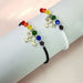 Jewelry WholesaleWholesale Crystal Rainbow Gay lgbt Bracelet Rice Beaded Gay Valentine's Day Couple Bracelet  MOQ≥2 JDC-BT-HaoL014 Bracelet 豪灵 %variant_option1% %variant_option2% %variant_option3%  Factory Price JoyasDeChina Joyas De China