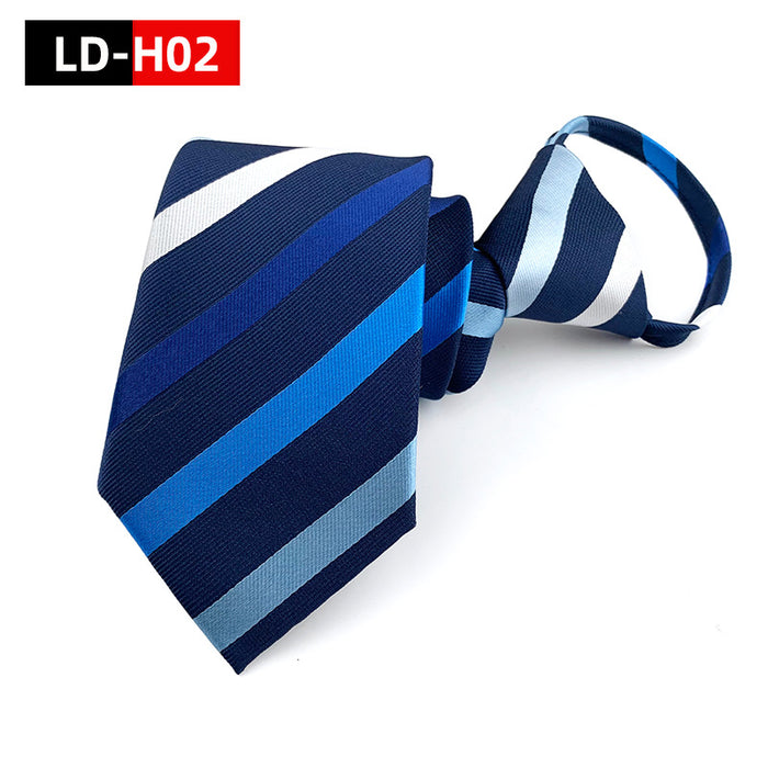 Wholesale Polyester Silk Zipper Tie JDC-TIE-YonF007