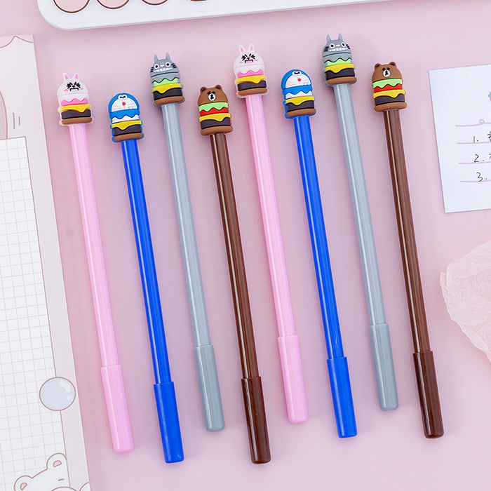 Wholesale Ballpoint Pen Plastic Cartoon Burger JDC-BP-XuF013