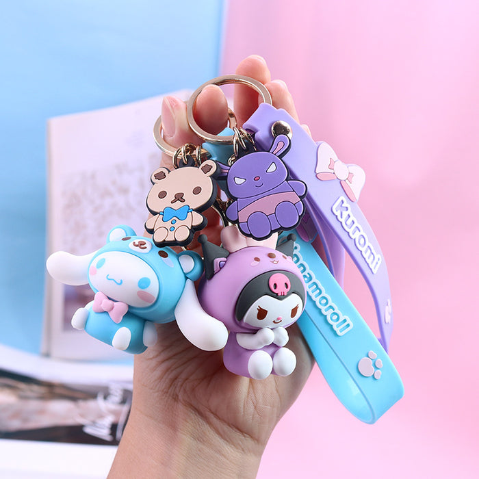 Wholesale cartoon doll key chain cute car key pendant JDC-KC-LEn003