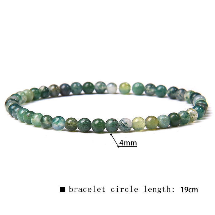 Wholesale 4mm Natural Stone Beads Bracelet JDC-BT-RuiZ005