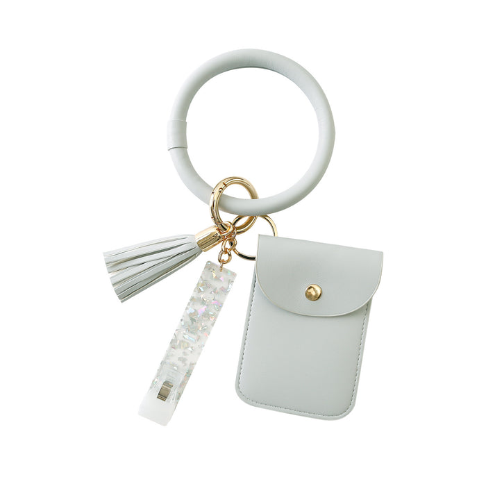 Jewelry WholesaleWholesale Acrylic PU Zinc Alloy Coin Purse ATM Contactless Card Picker Keychain Wristlet MOQ≥2 JDC-KC-JM004 Keychains 杰米 %variant_option1% %variant_option2% %variant_option3%  Factory Price JoyasDeChina Joyas De China