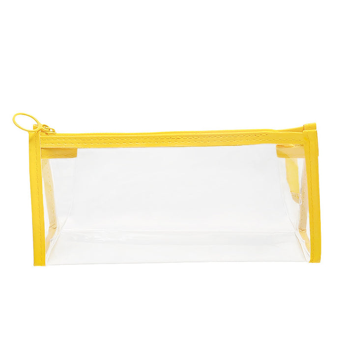 Wholesale PVC Color Transparent Pencil Case JDC-PC-dichen002