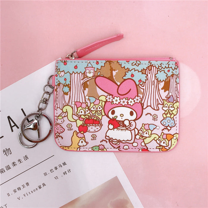 Jewelry WholesaleWholesale Cartoon Rabbit Badge Set with Key Ring Coin Card Holder JDC-WT-YaLL003 Wallet 娅蕾拉 %variant_option1% %variant_option2% %variant_option3%  Factory Price JoyasDeChina Joyas De China