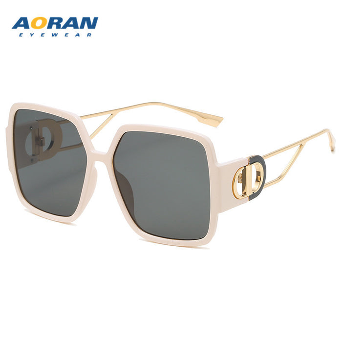 Wholesale wide leg decorative street shot anti ultraviolet Sunglasses JDC-SG-AoR012