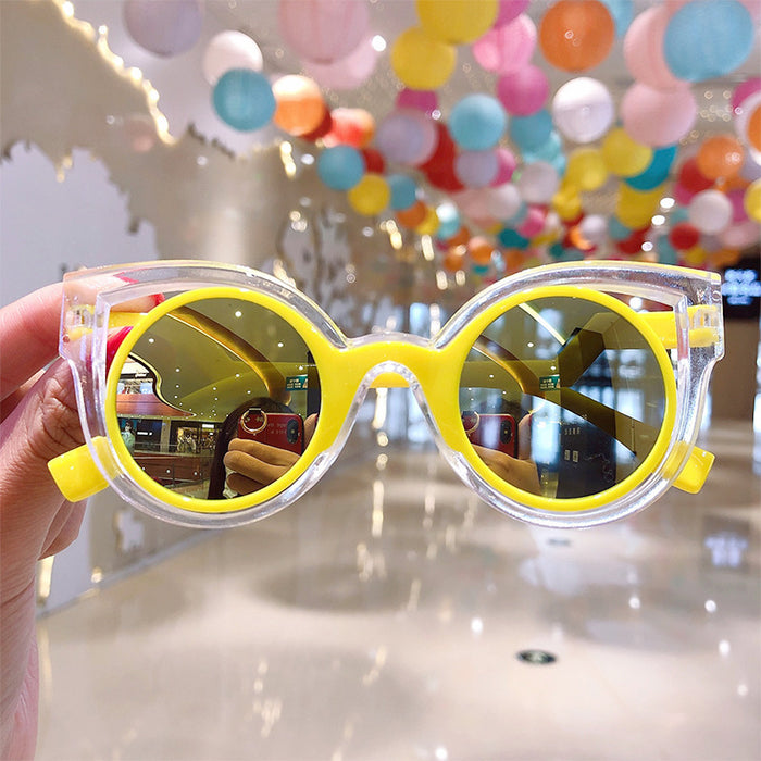 Jewelry WholesaleWholesale kids cartoon love color sunglasses JDC-SG-HengX012 Sunglasses 恒曦 %variant_option1% %variant_option2% %variant_option3%  Factory Price JoyasDeChina Joyas De China