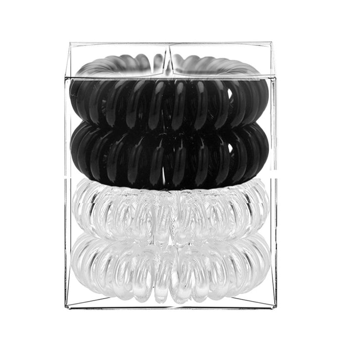 Wholesale Telephone Cord Hair Ring Girls Tie Hair Color High Elasticity Suit JDC-HS-YGe002