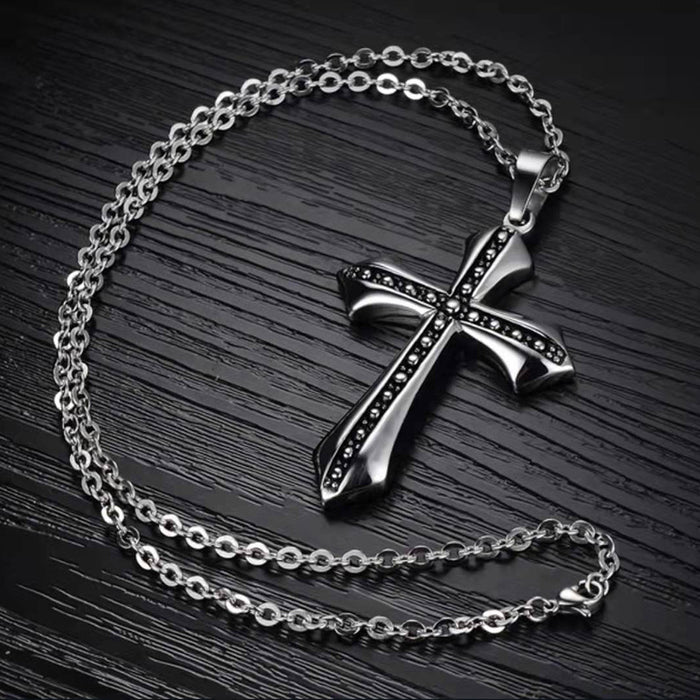 Wholesale Necklaces Alloy Crosses Men's Religion JDC-NE-JYS055