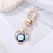 Jewelry WholesaleWholesale Dot Drill Carved Alloy Love Eye Keychain MOQ≥6 JDC-KC-Juej006 Keychains 觉际 %variant_option1% %variant_option2% %variant_option3%  Factory Price JoyasDeChina Joyas De China