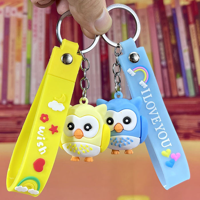 Wholesale keychain pvc cartoon cute bag accessories MOQ≥2 JDC-KC-MQu009