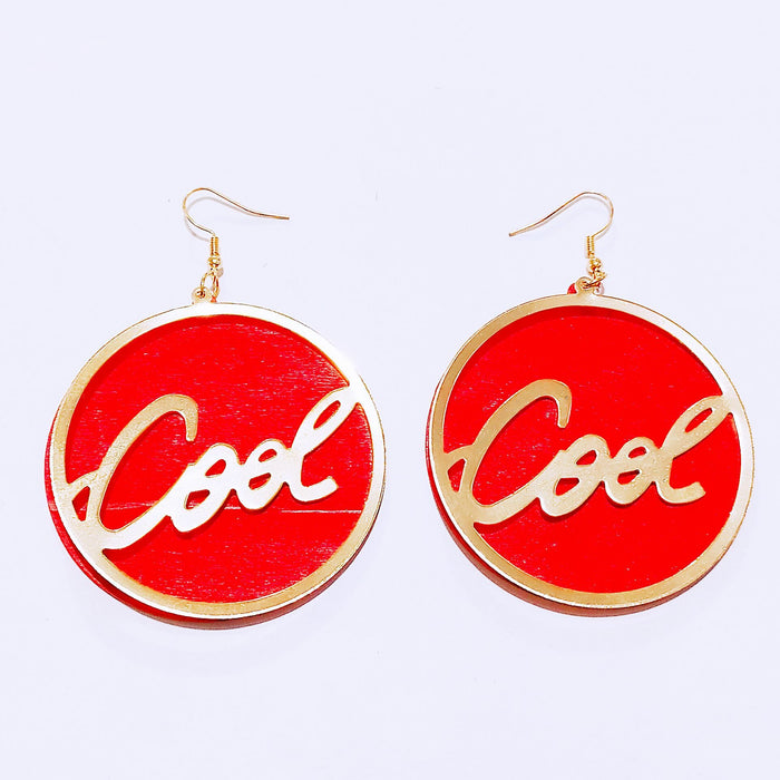 Pendientes vintage de metal exagerado al por mayor JDC-ES-ANX017