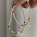 Jewelry WholesaleWholesale Fashion Bear Rainbow Colorful Smiley Beaded Elastic Cord Bracelet JDC-BT-NiHuang003 Bracelet 霓凰 %variant_option1% %variant_option2% %variant_option3%  Factory Price JoyasDeChina Joyas De China