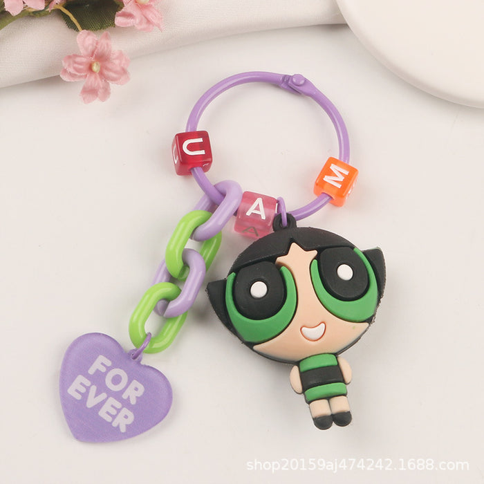 Wholesale Keychains PVC Alloy Acrylic Cartoon Cute Anime (M) MOQ≥2 JDC-KC-YiHan041