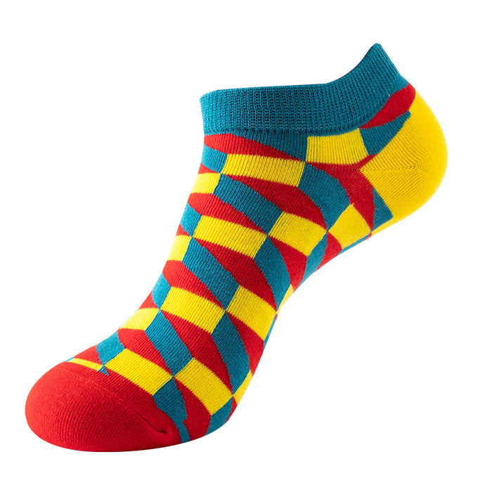 Wholesale socks shallow mouth cotton socks trendy breathable MOQ≥2 JDC-SK-XinXi001