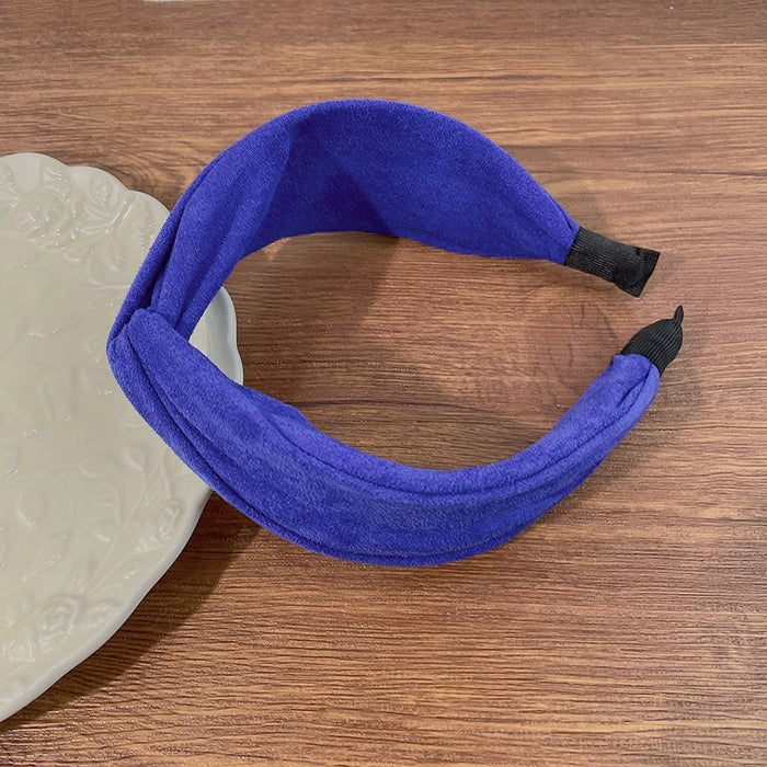 Wholesale Klein Blue Small Fresh Fabric Headband JDC-HD-NImeng004