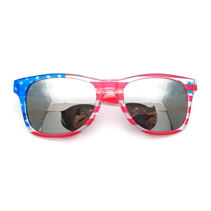 Wholesale 4th of July Independence Day Flag Sunglasses Gift Flag Glasses JDC-SG-ZhuoW001