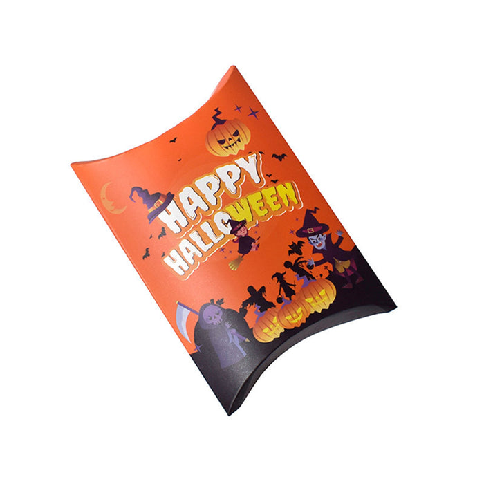 Wholesale Gift Bag Halloween Themed Paper Bag Candy Pillow Box MOQ≥25 JDC-GB-MengZ001