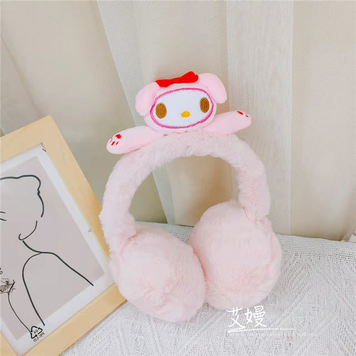 Wholesale Earmuff Plush Warm Winter Thick Cute Cartoon (M) MOQ≥3 JDC-EF-AiMan003