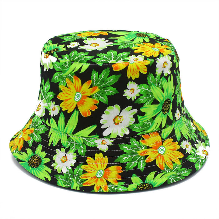 Wholesale Bucket Hat Flower Cotton JDC-FH-RHeng008