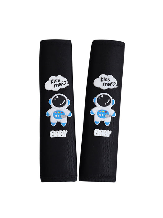 Wholesale Car Seat Belt Shoulder Guard Ice Silk Cute Cartoon MOQ≥2 JDC-CA-YueRan001