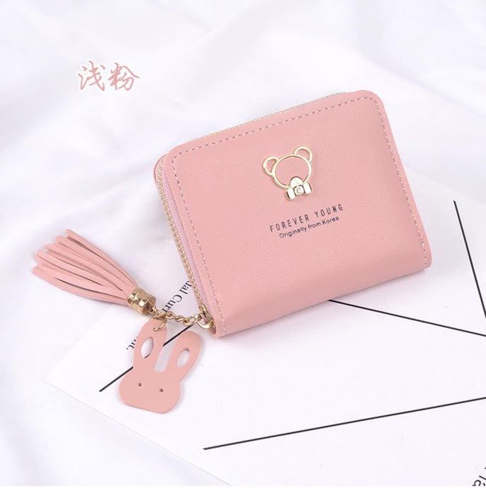 Jewelry WholesaleWholesale cute bear zipper wallet coin purse JDC-WT-BaoD004 Wallet 包东 %variant_option1% %variant_option2% %variant_option3%  Factory Price JoyasDeChina Joyas De China