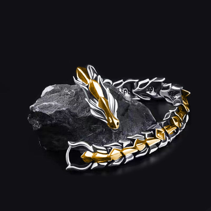 Wholesale Vintage Faucet Dragon Lin Bracelet JDC-BT-LonR002