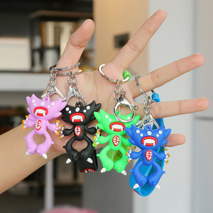 Wholesale Keychain PVC Cute Cartoon Doll Ornament JDC-KC-XTang008