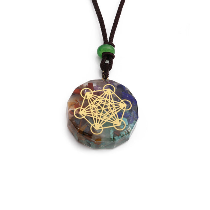 Wholesale Tree Of Life Adjustable Cotton String Necklace MOQ≥2 JDC-NE-ChanX006