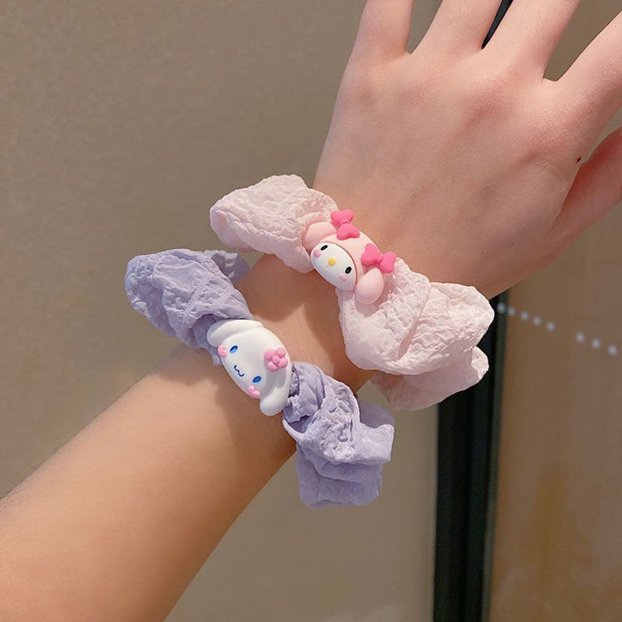 Wholesale Hair Scrunchies Cloth Acrylic Cute Cartoon Animation (M) MOQ≥2 JDC-HS-FuYuan011