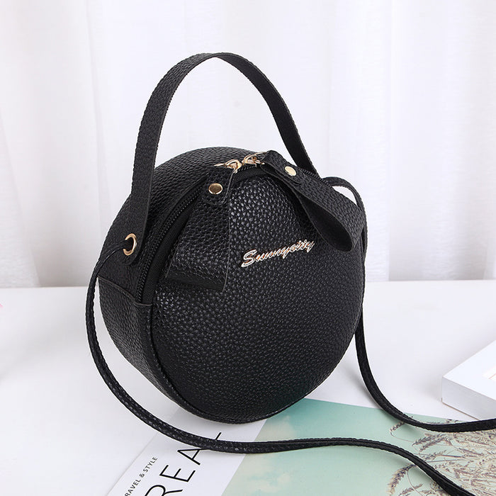 Wholesale Shoulder Bags PU Round Bag Crossbody Handheld JDC-SD-GHPQ003