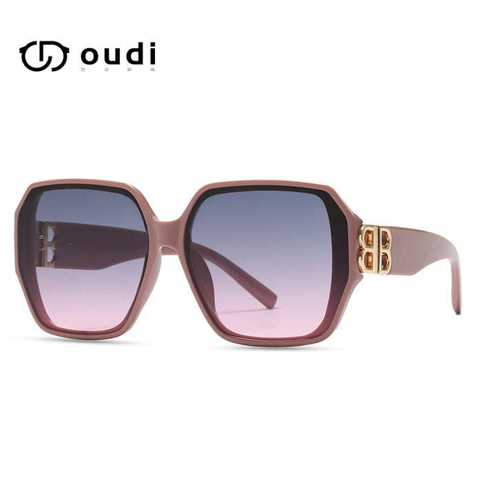 Wholesale gradient outdoor unisex sunglasses （F)  JDC-SG-HNB009